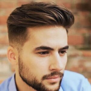 Men Hair Cutting Style Simple Front And Back