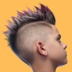 Children Mohawk Hairstyles of short hair