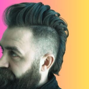 New Mohawk Haircut Fade with beard