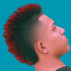 Short Mohawk Haircut Black Of Men